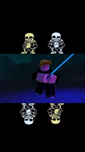 fighting myself sans edit | #sans #timeparadox #fighting #roblox #robloxedit #memes #funny