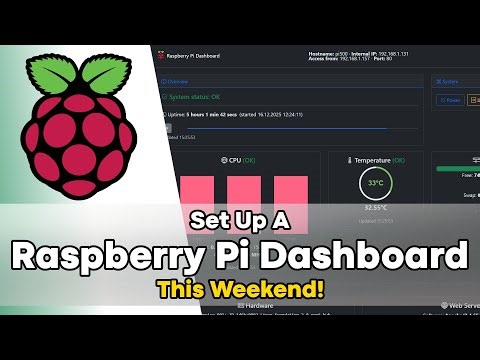 Set Up a Stunning Raspberry Pi Dashboard This Weekend!
