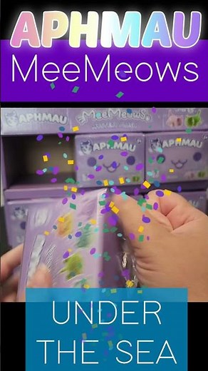 Aphmau MeeMeows Under the Sea Unboxing Cat Plush