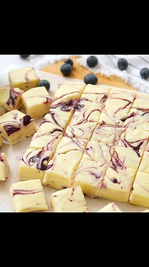 3.8K views · 55 reactions | BLUEBERRY FUDGE! Recipe: https://princesspinkygirl.com/blueberry-fudge/ | Princess Pinky Girl | Facebook