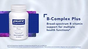 Watch Pure Encapsulations B-Complex Plus on Amazon Live