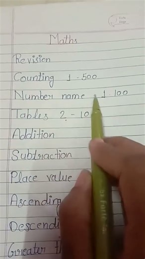 Math Class 1 | Chapter 1 Numbers | Easy Learning #shorts