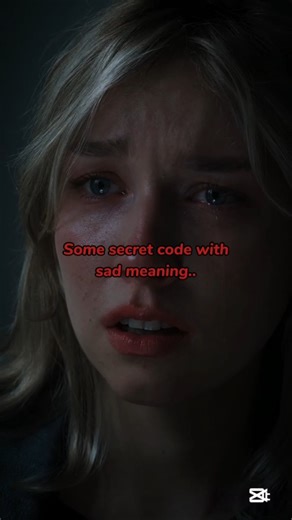 Secret code with sad meaning🥺😣😭#aestheic #sad #fypシ゚viral #sadedits #shortsviral #trending