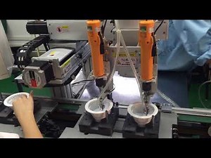 automatic screw feeder machine, Turbine air blowing automatic feeder, Coordinate machine