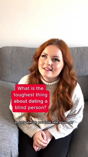 What is the toughest thing about dating a blind person? #blindnotbroken #interabledrelationships