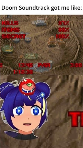 When the DOOM music kicks in #vtuber #short