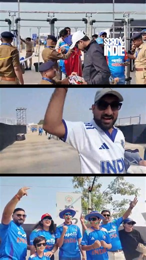 OUR VADODARA™ on Instagram: "Cricket Fans Create Electric Atmosphere with ‘Virat @ 269’ Posters Ahead of the Match Even before the match began, Vadodara witnessed an extraordinary wave of cricket enthusiasm. As soon as the gates of the BCA Stadium opened, a large number of spectators rushed in to witness the much-awaited India vs New Zealand clash. Cricket lovers carrying posters and banners turned the stadium into a sea of blue while cheering loudly for Team India. The excitement around Virat K