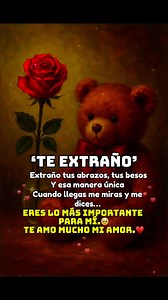 1M views · 9.6K reactions | Te extraño mucho mi amor.梁❤️❤️輸 | Frases de Amor | Facebook