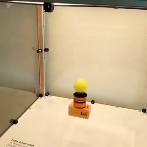 CableEndy is cable-driven parallel robot project at B&R Automation Brno (CZ) office. Juggling version of robot was created to showcase the robot’s capability. Image/video credits: Andrej Rajnoha We strive to get permission for each piece of content we share, and give credits to the rightful owner. If you feel this is not the case, please send us a DM so we can correct this #robotics #control #cable #technology #engineering #automation #industrial #research Do you want your technologies featured 