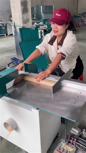 This sliding table saw may be small, but it can achieve great results with minimal