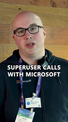 What's the best part about being a #Microsoft Super User?
