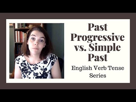 Past Progressive and Simple Past with When and While