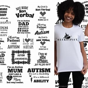 Autism Awareness SVG, PNG and JPG Bundle. for Cricut Machine, Silhouette and Print. 23 High Quality Individual Svg, Jpg & Png Images. - Etsy UK