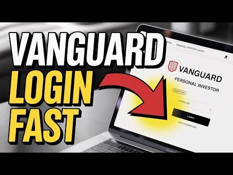 How to login to Vanguard personal investor - Fast Access