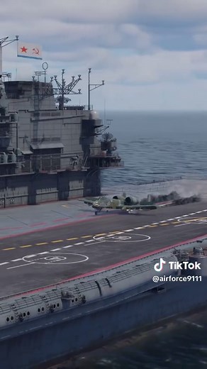 A-10 Warthog Emergency Landing Fails on Carrier Deck
