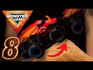 Monster Truck Forward Double Backflip! 😮 Monster Jam Top 10 Stunts #8