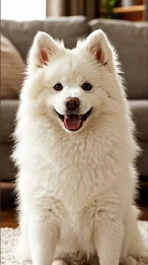 Japanese Spitz – Smiling Fluffy Dog 😍 | Dog Facts #animals