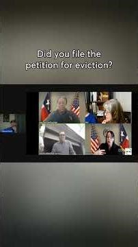 Tenant files for eviction of another tenant - Case dismissed