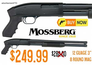 MOSSBERG 88 Cruiser 12GA 20" Pistol Grip Pump Shotgun $249.99 FREE S&H