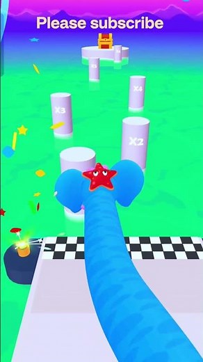 snake run 3d game part 86 #gaming #snakegame