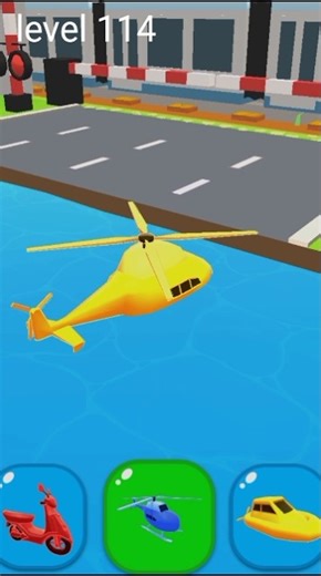 Shape-Shifting Fun Race Game Level 114 #Shorts