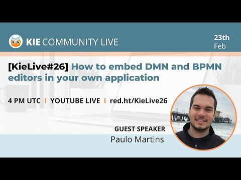 [KieLive#26] How to embed DMN and BPMN editors in your own application