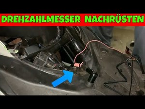 [TUTORIAL] Drehzahlmesser einbauen / nachrüsten
