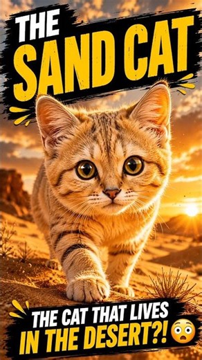 The Cat That Lives In The Desert?!