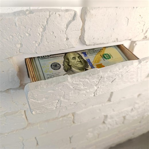 Hidden Compartment Secret Diversion Safe With Wall Mount Unique Concealed Storage, Hidden Stash Box, Secret Key Holder, Home Security Decor - Etsy