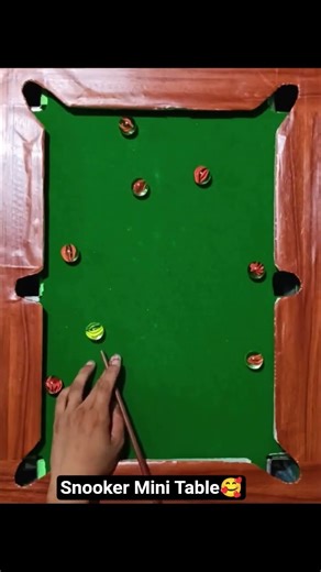 Snooker World mini Table #snookerwala543 #snooker #poolkingpower #8ballpool #pool