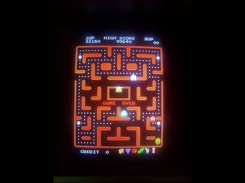 Ms. Pac Man plus - fast / speed - Arcade Gameplay Highscore 3 lives