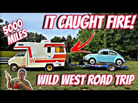 5000 Mile Road Trip in a 50 Year Old Motorhome! Can We Finally Make It?
