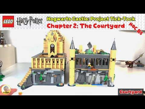 LEGO Hogwarts Castle: Project Tick-Tock. Chapter 2: The Courtyard. Design, Issues, Proof, Re-Design