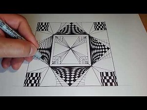 Draw This Unbelievable Optical Illusion (It's Easy!)