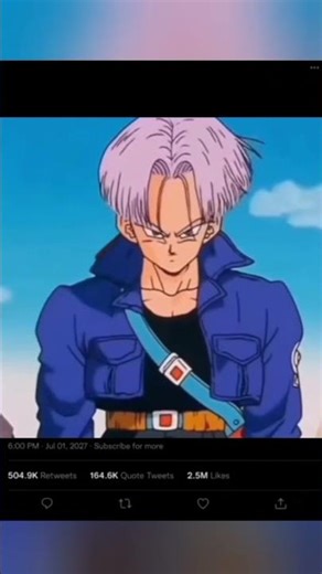 trunks aura farming gone wrong #dragonballsuper #goku