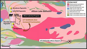 Musk Metals To Commence Airborne Survey at Its 100% Owned Allison Lake East Lithium Claims