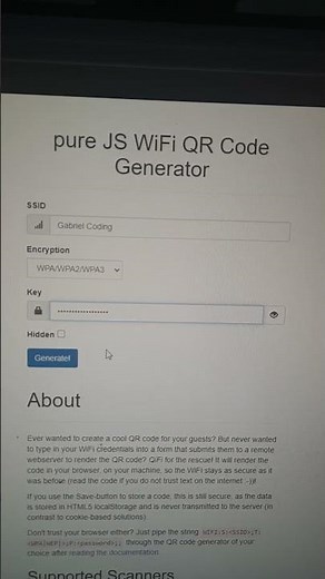 ✅ Como CREAR un CODIGO QR para COMPARTIR WiFi 📶🤳🏻🏿