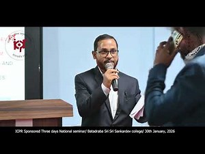 Philosophy, CULTURAL PROGRAM 3, ICPR Sponsored NS, BSSS College