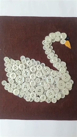 Button Craft ideas | DIY Button home decor | Cute Craft with Buttons #shorts