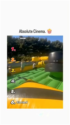 ViralSnap on Instagram: "- This 24-second video captures a series of hilariously unfortunate moments at various indoor parks, ranked from 6 to 1: - The Wipeout: A young boy gets absolutely leveled by a rotating inflatable arm, sending him flying backward onto the bouncy floor. - The Surprise Entrance: A gymnast’s smooth flip into a foam pit is interrupted when another person suddenly hurls a heavy-looking mat right onto his head mid-air. - The Human Accordion: One jumper attempts a high-speed ba