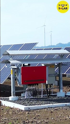 GoodWe Solar Inverter | Ground Mount Solar Power Plant Installation