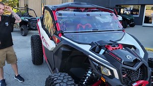 7.1K views · 84 reactions | Stay warm this winter with a fully enclosed Can Am X3 XRC. We try to keep a couple units on the floor ready with this package but we can install it on anything we have to offer. Give us a call today to get your build started. ✅Save 10% on parts and accessories at https://parts.adrenalinecycles.com | Adrenaline Cycles | Facebook