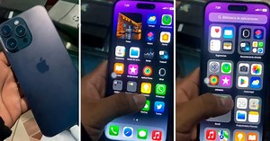 Joven compra un iPhone en TEMU y al revisar sus aplicaciones nota que tiene Play Store