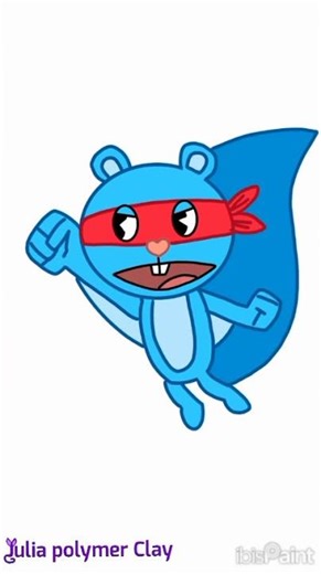 Speed Paint do Splendid #happytreefriends #htf #naoflopa #naoflopaporfavor #shorts