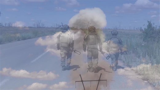 71K views · 1.2K reactions | Sappers of Russia's armed forces work to clear landmines from the roadside in the Russian-controlled Donetsk region. | Reuters | Facebook