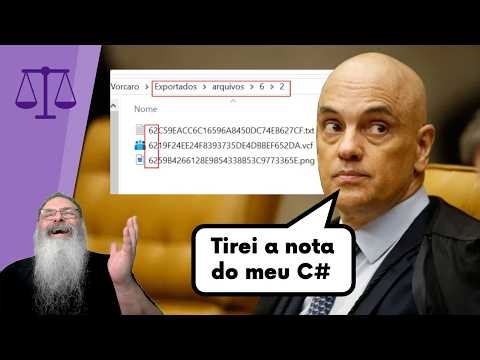 CÓDIGO FONTE da PF DESMENTE NOTA do ALEXANDRE de MORAES: PASTA é definida por HASH, sem NEXO CAUSAL