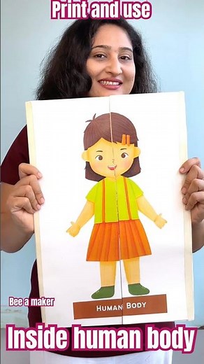 Learn inside human body and it’s systems with this printable pdf