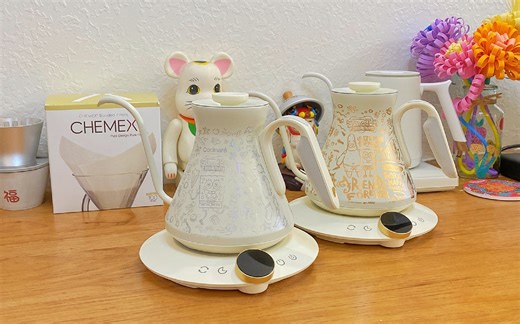 很漂亮？我差点把它给砸了！吐槽评测Cocinare海绵宝宝咖啡温控手冲壶