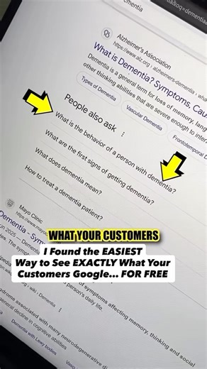 Alex COLLINSEO SEO Digital Marketing Search Engine Optimization on Instagram: "I Found the EASIEST Way to See EXACTLY What Your Customers Google… FOR FREE If you're a business owner, this is the easiest way to find what your customers are asking on Google, and it’s completely free. Open Google Chrome, install a simple extension, and search any keyword related to your business. The moment you do, a new box appears that wasn’t there before. Open the toggle, choose a few options, and press go. As y