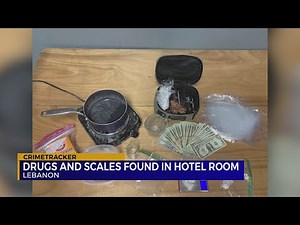 2 suspected of cooking crack cocaine in Lebanon hotel